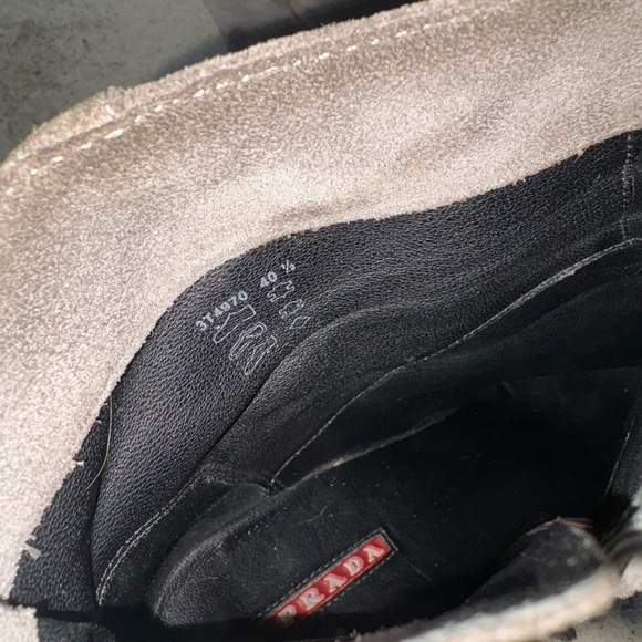 Prada Calzature Donna, Color is Ghiaia - Picture 3 of 6